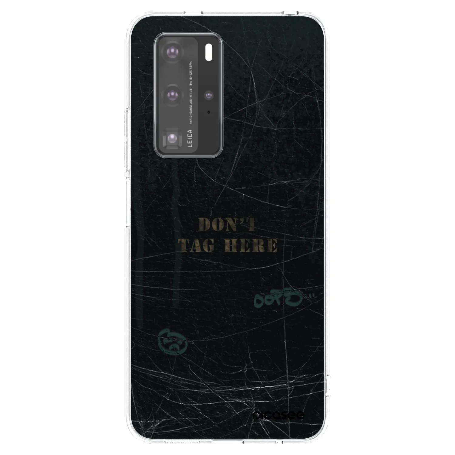 Picasee silikónový prehľadný obal pre Huawei P40 Pro - DON´T TAG