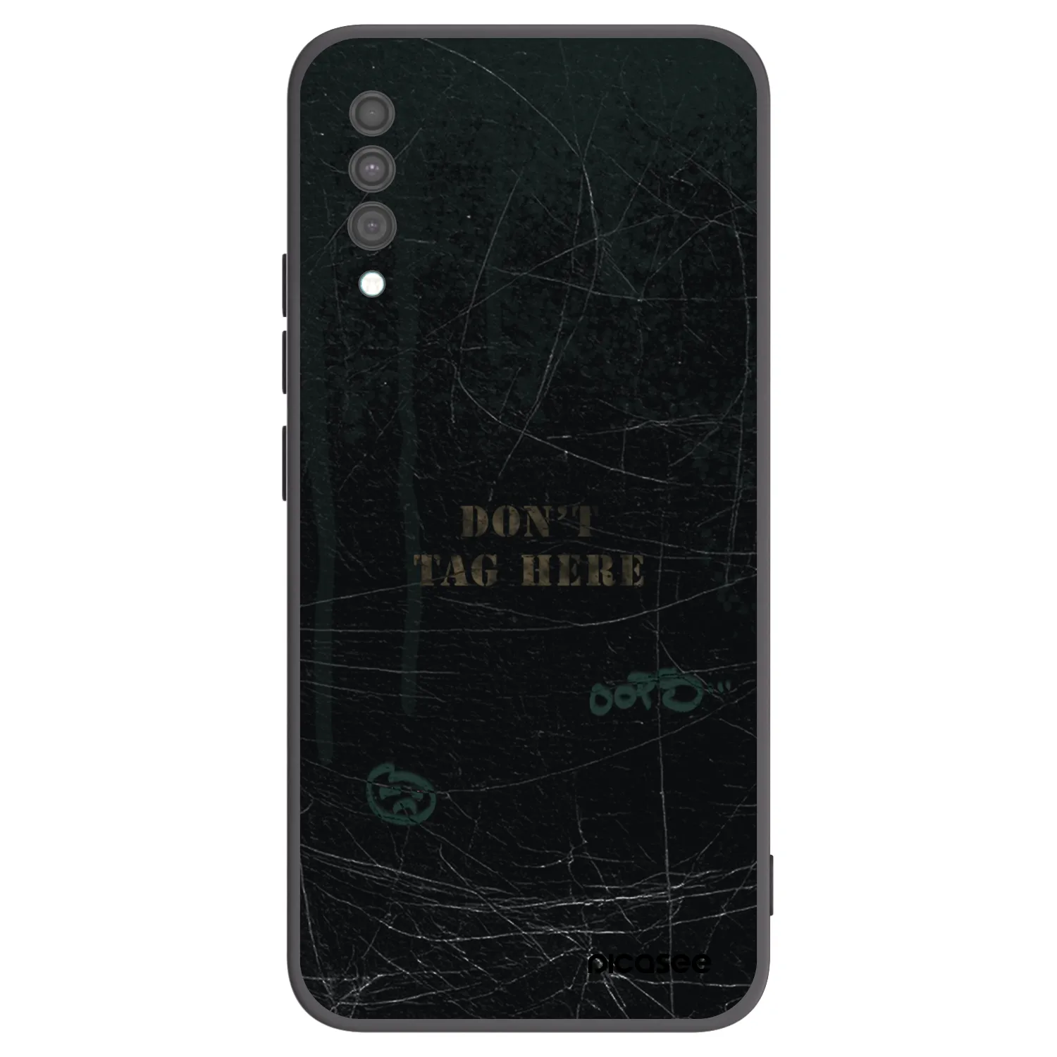 Picasee silikónový čierny obal pre Samsung Galaxy A30s A307F - DON´T TAG