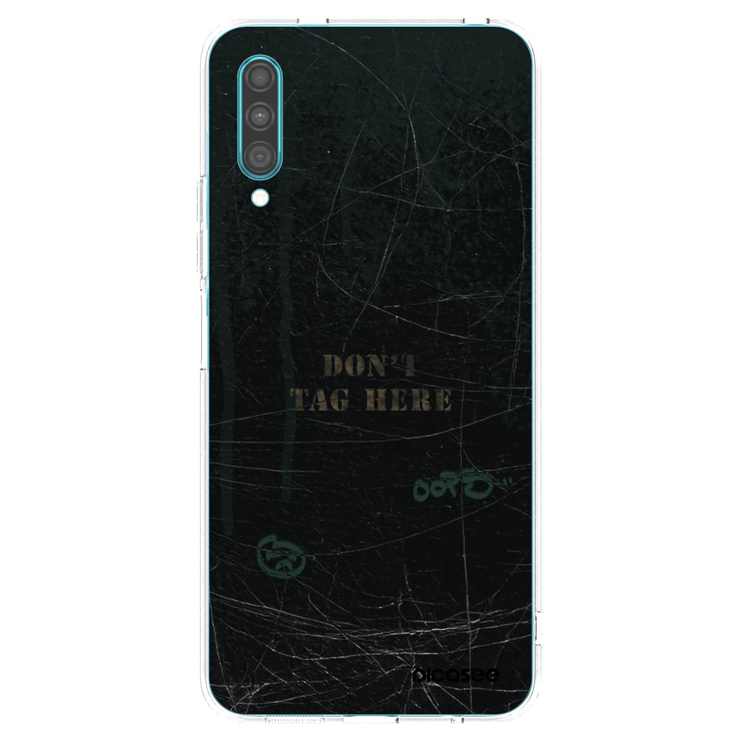 Picasee silikónový prehľadný obal pre Samsung Galaxy A30s A307F - DON´T TAG