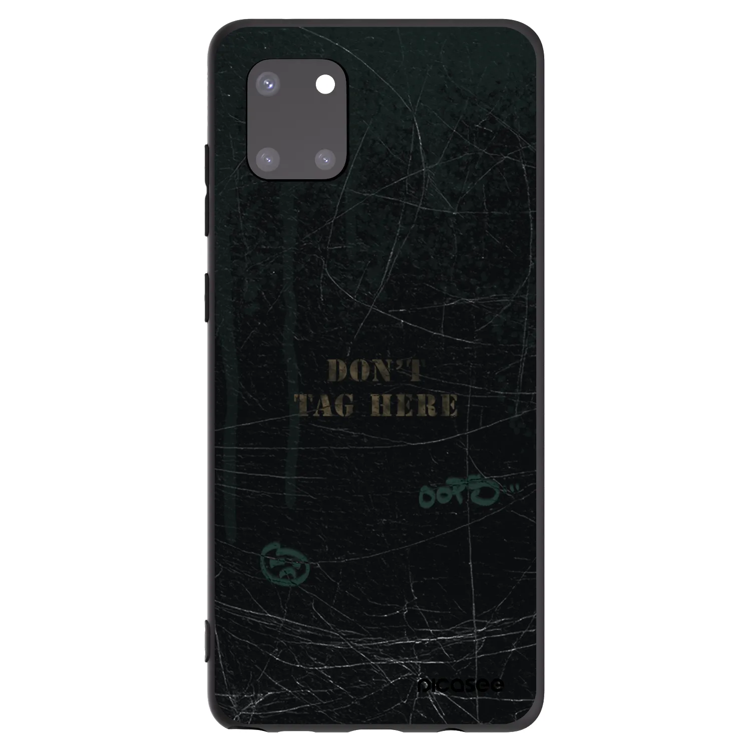 Picasee silikónový čierny obal pre Samsung Galaxy Note 10 Lite N770F - DON´T TAG