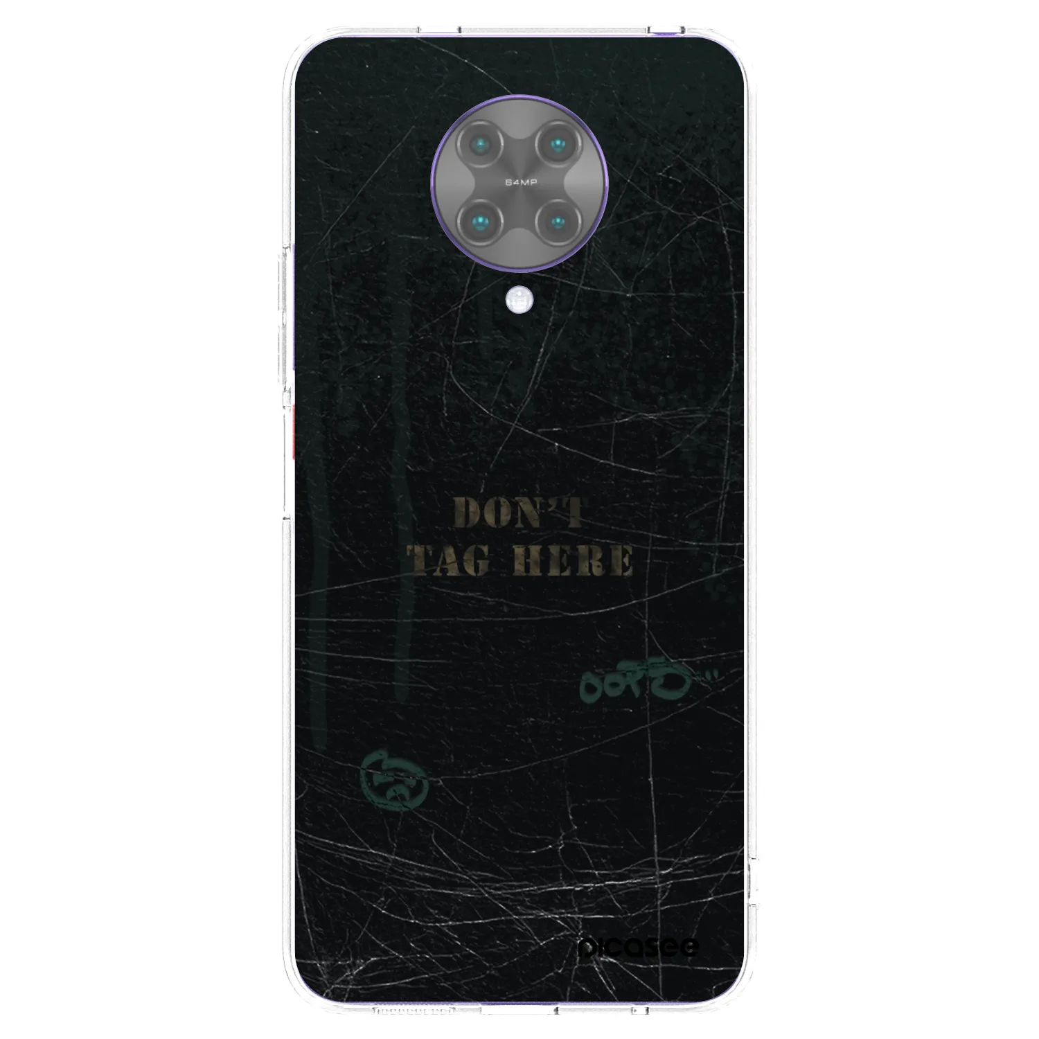 Picasee silikónový prehľadný obal pre Xiaomi Poco F2 Pro - DON´T TAG