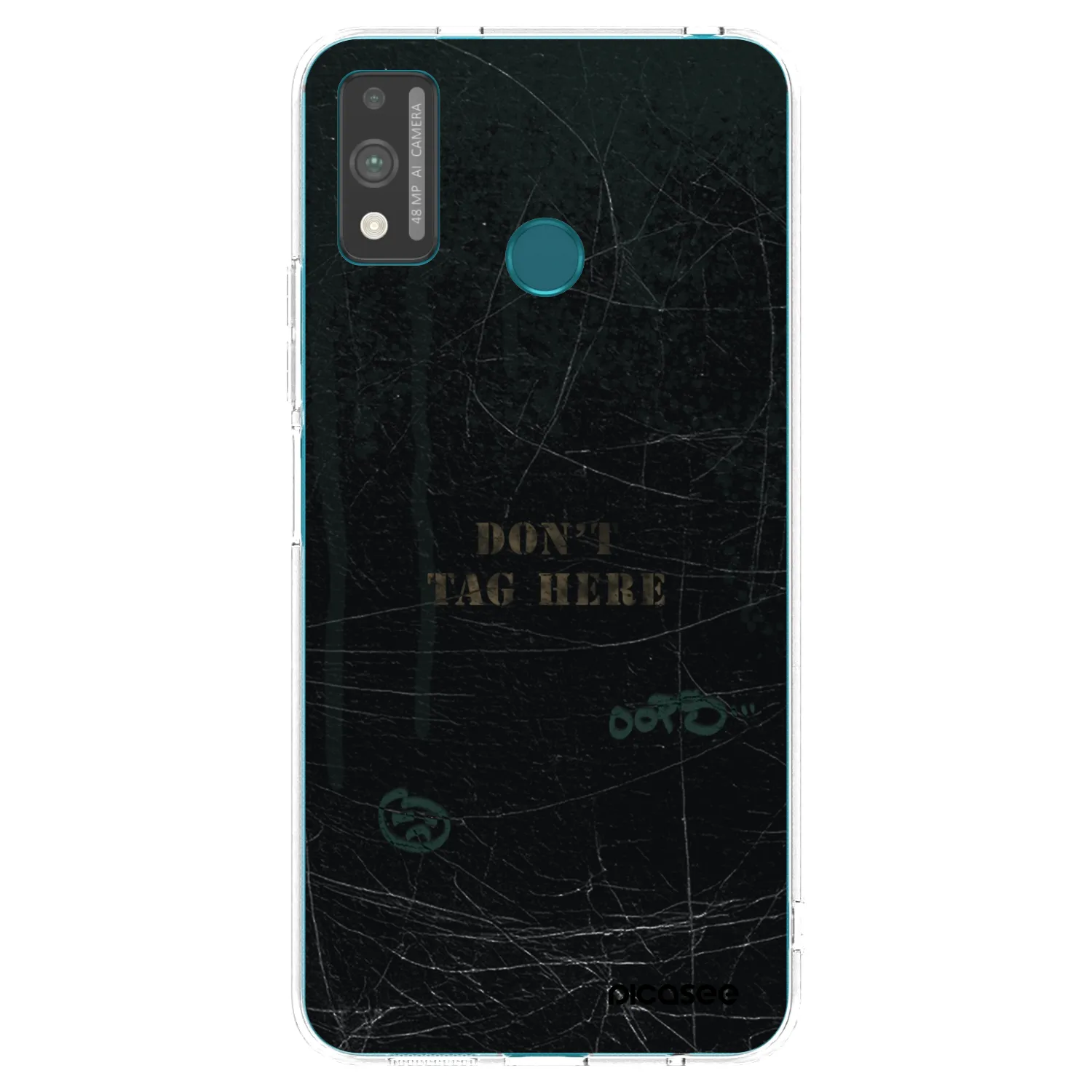 Picasee silikónový prehľadný obal pre Honor 9X Lite - DON´T TAG