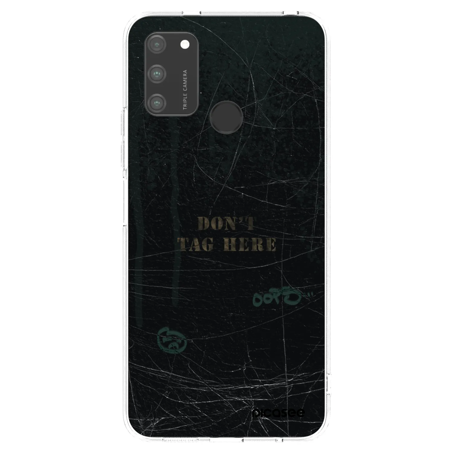 Picasee silikónový prehľadný obal pre Honor 9A - DON´T TAG