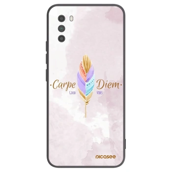 Picasee silikónový čierny obal pre Xiaomi Poco M3 - Užívaj dňa