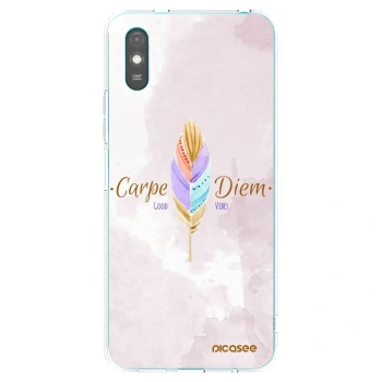 Picasee silikónový prehľadný obal pre Xiaomi Redmi 9AT - Užívaj dňa