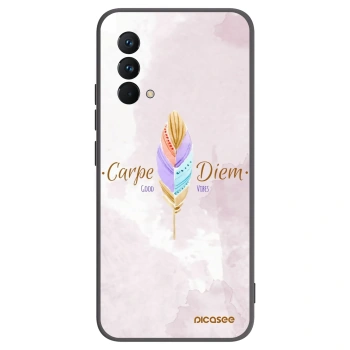 Picasee silikónový čierny obal pre Realme GT Master Edition 5G - Užívaj dňa