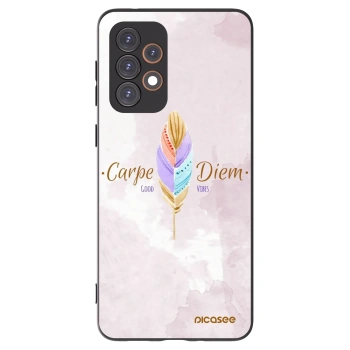 Picasee silikónový čierny obal pre Samsung Galaxy A33 5G A336 - Užívaj dňa