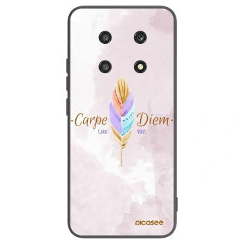 Picasee silikónový čierny obal pre Honor Magic4 Lite 5G - Užívaj dňa