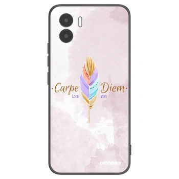 Picasee silikónový čierny obal pre Xiaomi Redmi A2 - Užívaj dňa