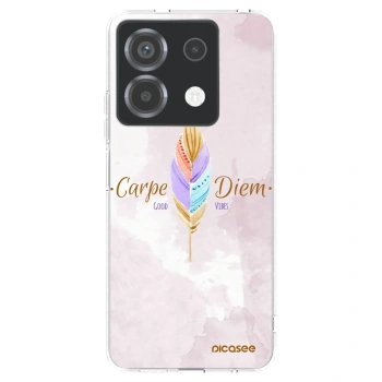Picasee silikónový prehľadný obal pre Xiaomi Poco X6 - Užívaj dňa