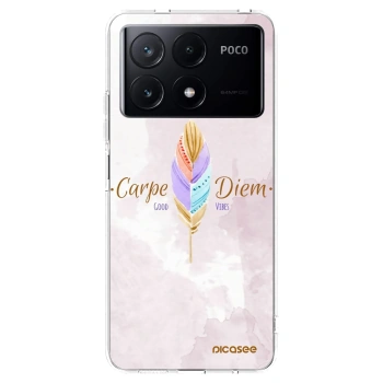 Picasee silikónový prehľadný obal pre Xiaomi Poco X6 Pro - Užívaj dňa