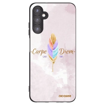 Picasee silikónový čierny obal pre Samsung Galaxy A05s A057G - Užívaj dňa
