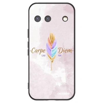 Picasee silikónový čierny obal pre Google Pixel 9 - Užívaj dňa