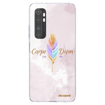 Picasee silikónový prehľadný obal pre Xiaomi Mi Note 10 Lite - Užívaj dňa