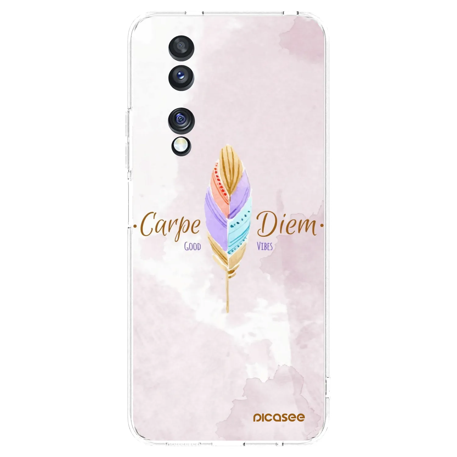 Picasee silikónový prehľadný obal pre Honor 70 - Užívaj dňa