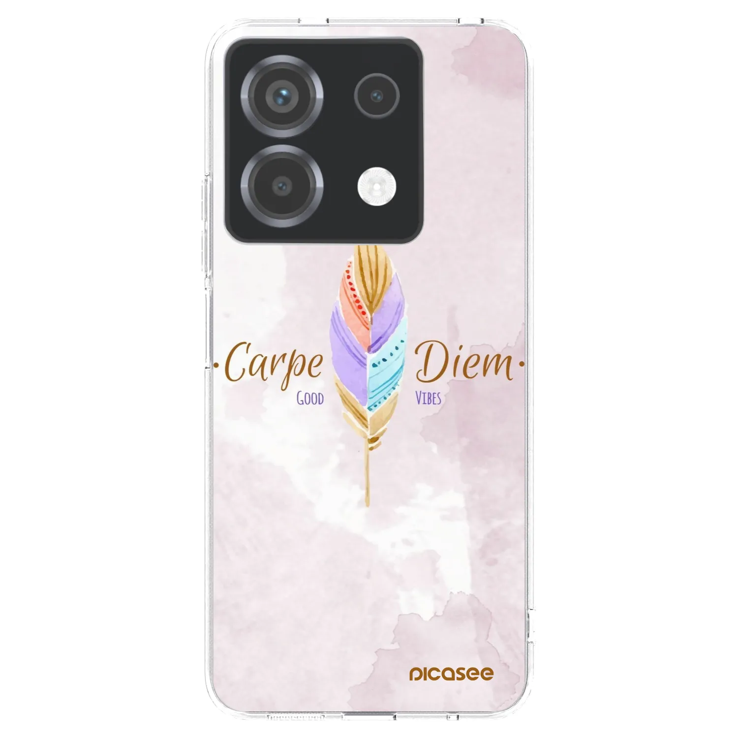 Picasee silikónový prehľadný obal pre Xiaomi Poco X6 - Užívaj dňa