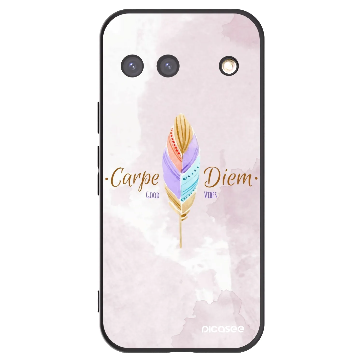 Picasee silikónový čierny obal pre Google Pixel 9 - Užívaj dňa