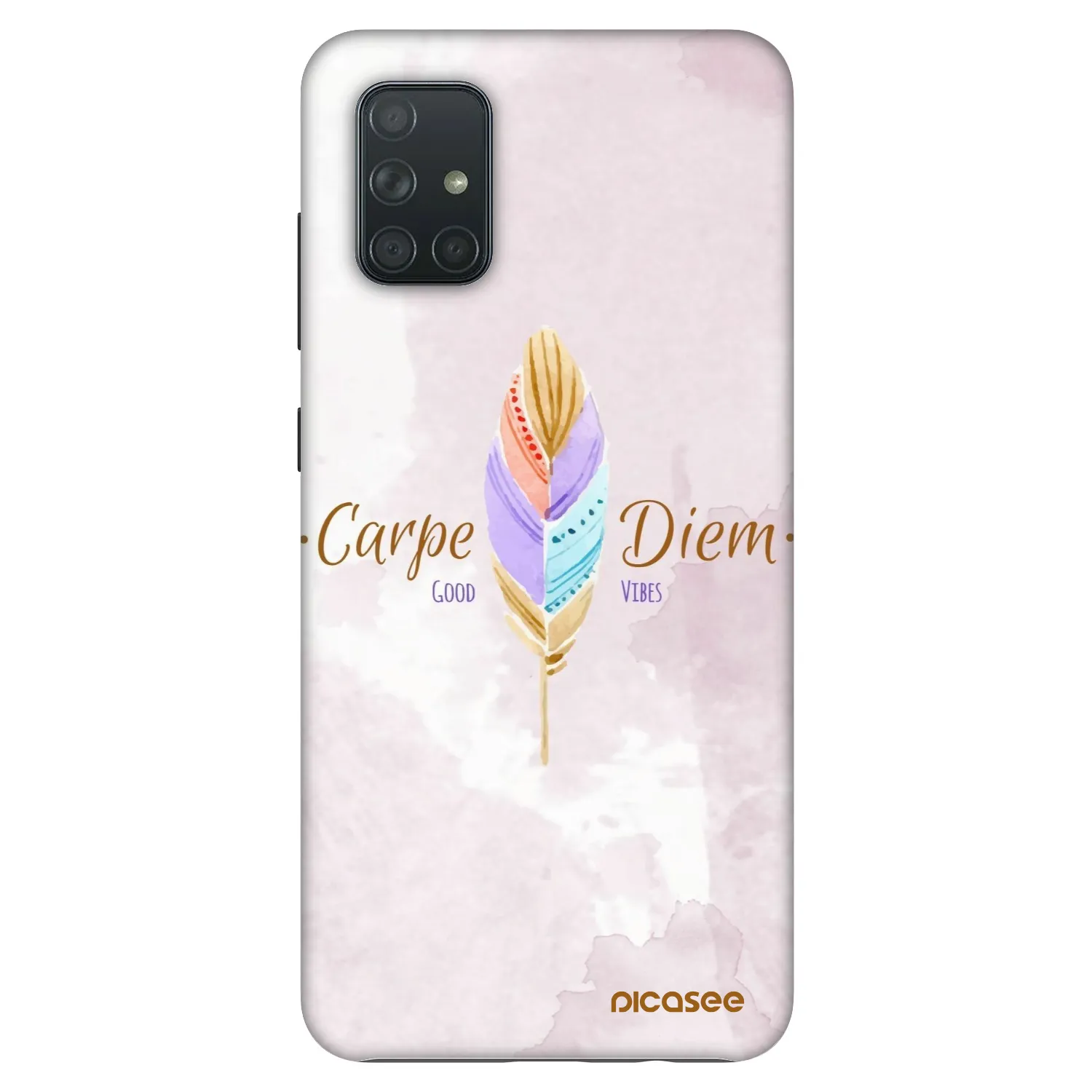Picasee Fashion Case pre Samsung Galaxy A71 A715F - Užívaj dňa