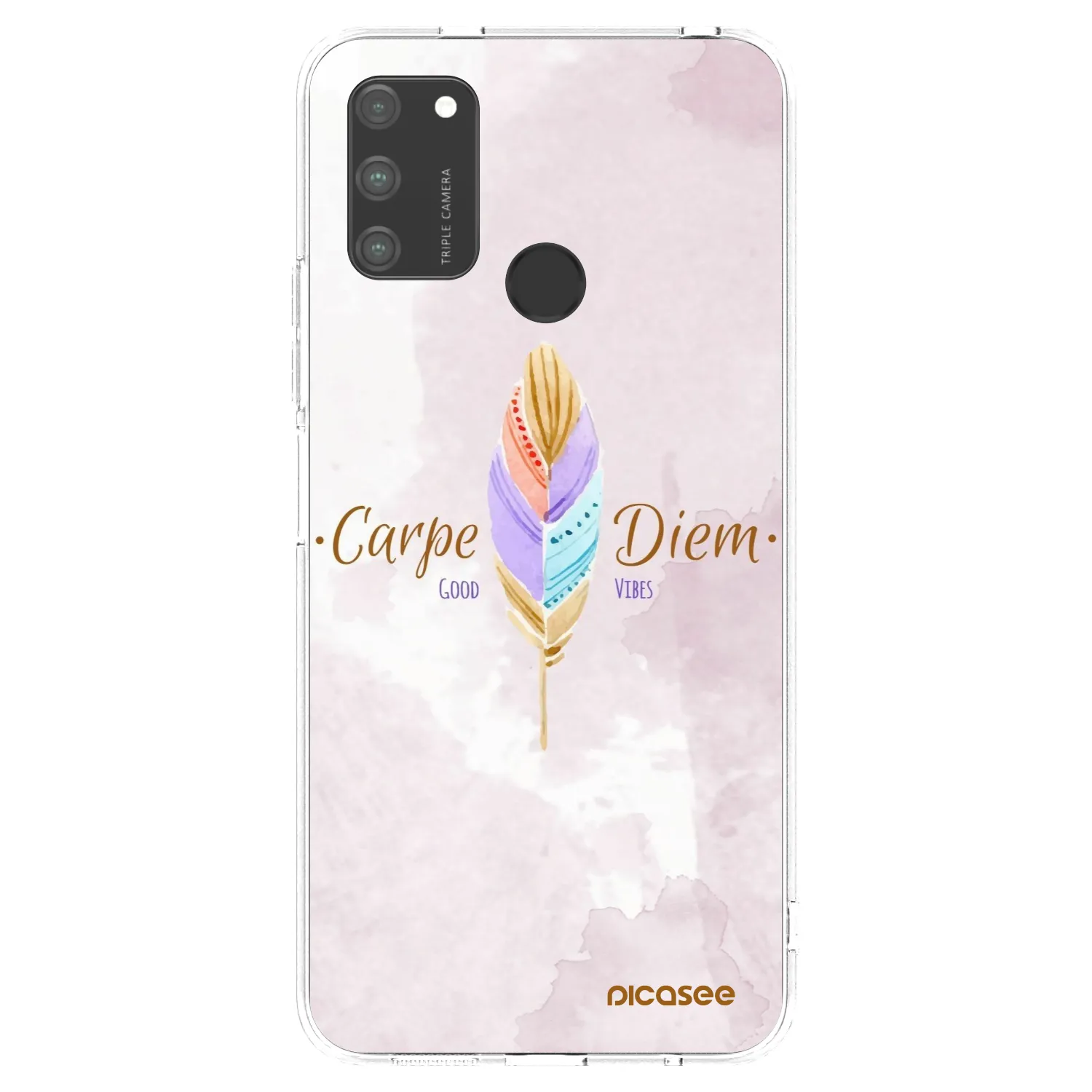 Picasee silikónový prehľadný obal pre Honor 9A - Užívaj dňa