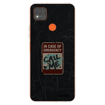 Picasee silikónový prehľadný obal pre Xiaomi Redmi 9C - EMERGENCY