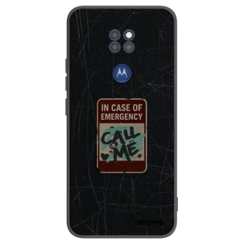 Obal pre Motorola Moto G9 Play - EMERGENCY