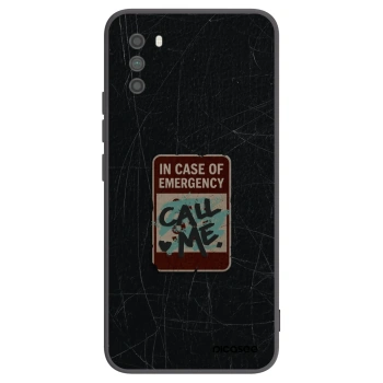 Picasee silikónový čierny obal pre Xiaomi Poco M3 - EMERGENCY