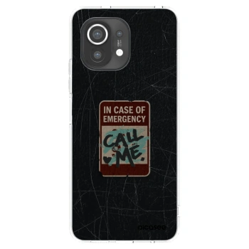 Picasee silikónový prehľadný obal pre Xiaomi Mi 11 - EMERGENCY