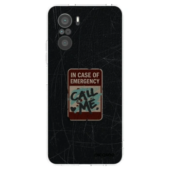 Picasee silikónový prehľadný obal pre Xiaomi Poco F3 - EMERGENCY