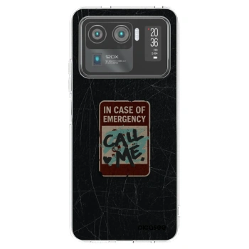 Picasee silikónový prehľadný obal pre Xiaomi Mi 11 Ultra - EMERGENCY