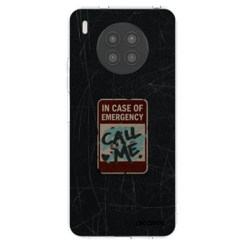 Picasee silikónový prehľadný obal pre Huawei Nova 8i - EMERGENCY