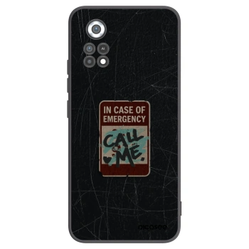 Picasee silikónový čierny obal pre Xiaomi Poco X4 Pro 5G - EMERGENCY