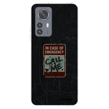 Picasee silikónový prehľadný obal pre Xiaomi 12 Pro - EMERGENCY