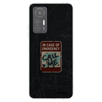 Picasee silikónový prehľadný obal pre Xiaomi 12 Lite - EMERGENCY