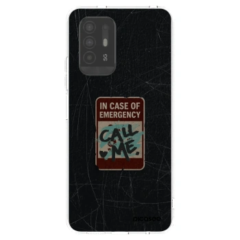 Picasee silikónový prehľadný obal pre OPPO A94 5G - EMERGENCY