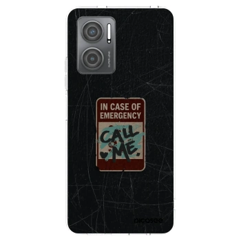 Picasee silikónový prehľadný obal pre Xiaomi Redmi 10 5G - EMERGENCY