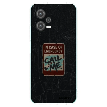 Picasee silikónový prehľadný obal pre Xiaomi Poco X5 - EMERGENCY