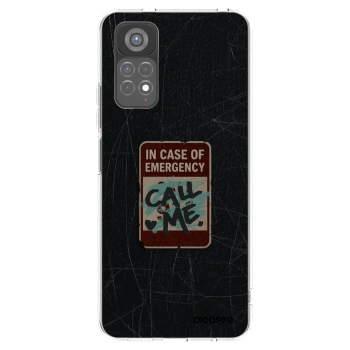 Picasee silikónový prehľadný obal pre Xiaomi Redmi Note 11S 5G - EMERGENCY