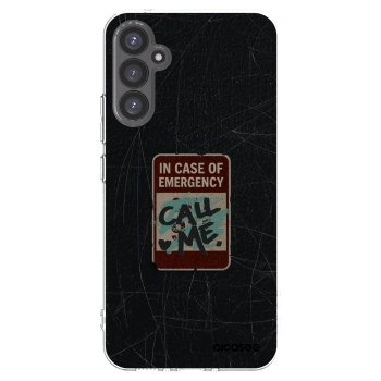 Picasee silikónový prehľadný obal pre Samsung Galaxy A34 5G A346B - EMERGENCY