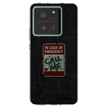 Picasee silikónový prehľadný obal pre Xiaomi 13T Pro - EMERGENCY