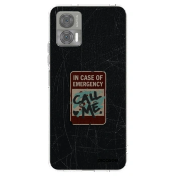 Picasee silikónový prehľadný obal pre Motorola Edge 30 Neo - EMERGENCY