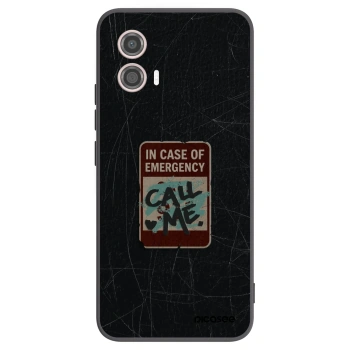 Obal pre Motorola Moto G53 5G - EMERGENCY