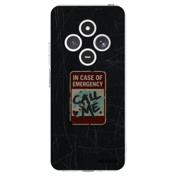 Picasee silikónový prehľadný obal pre Xiaomi Redmi 14C - EMERGENCY