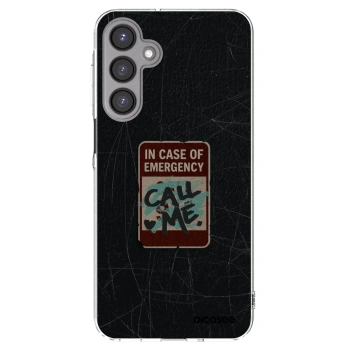 Picasee silikónový prehľadný obal pre Samsung Galaxy A16 5G - EMERGENCY