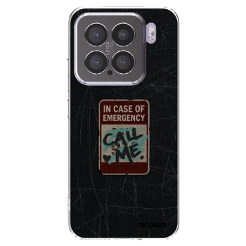 Picasee silikónový prehľadný obal pre Xiaomi 15 - EMERGENCY