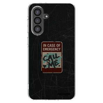 Picasee silikónový prehľadný obal pre Samsung Galaxy A56 5G A566B - EMERGENCY