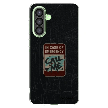 Picasee silikónový prehľadný obal pre Samsung Galaxy A26 5G A266B - EMERGENCY
