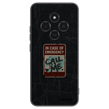 Picasee silikónový čierny obal pre Xiaomi Poco C75 - EMERGENCY
