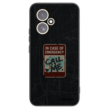 Picasee silikónový čierny obal pre Honor 400 5G - EMERGENCY