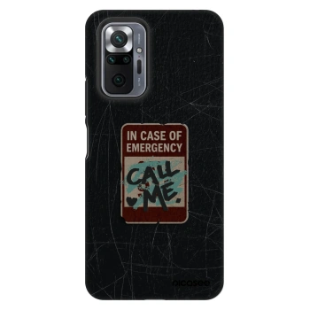 Obal pre Xiaomi Redmi Note 10 Pro - EMERGENCY