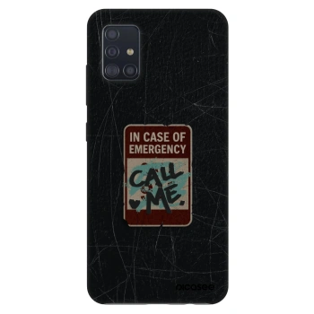 Obal pre Samsung Galaxy A51 A515F - EMERGENCY